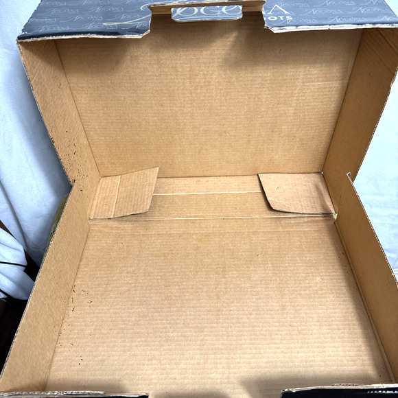 Black Nocona Boots Box ONLY Cowboy Western Wear Display Ads Logo Leather Texas - Picture 9 of 10